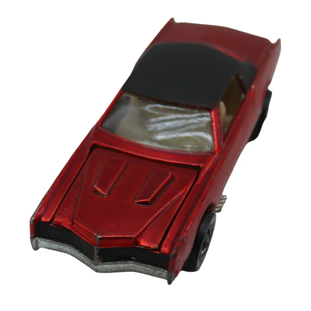 Vintage 1968 Mattel Hot Wheels Red Custom Eldorado Redline Diecast Toy Car
